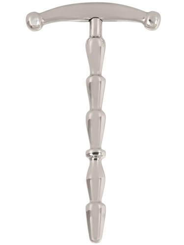 Kovový kolík do penisu ve tvaru kotvy Anchor Large (kapkovitý), 10 mm