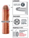 Návlek na penis, prodlouží o 2,5 cm