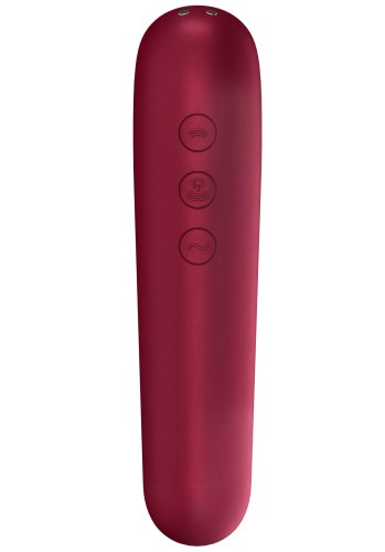 Stimulátor klitorisu/vibrátor Satisfyer Dual Love Red