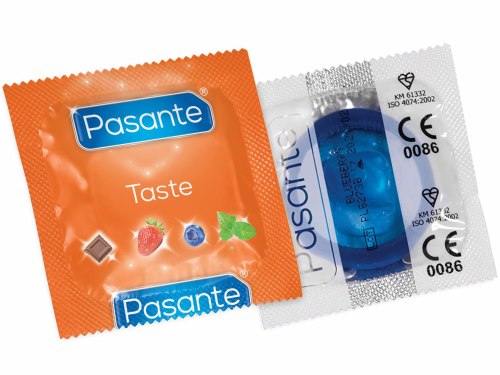 Kondomy na váhu - Pasante Blueberry - borůvka, 1 dkg
