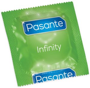 Kondomy na váhu - Pasante Delay Infinity - na oddálení ejakulace, 1 dkg – Kondomy na váhu