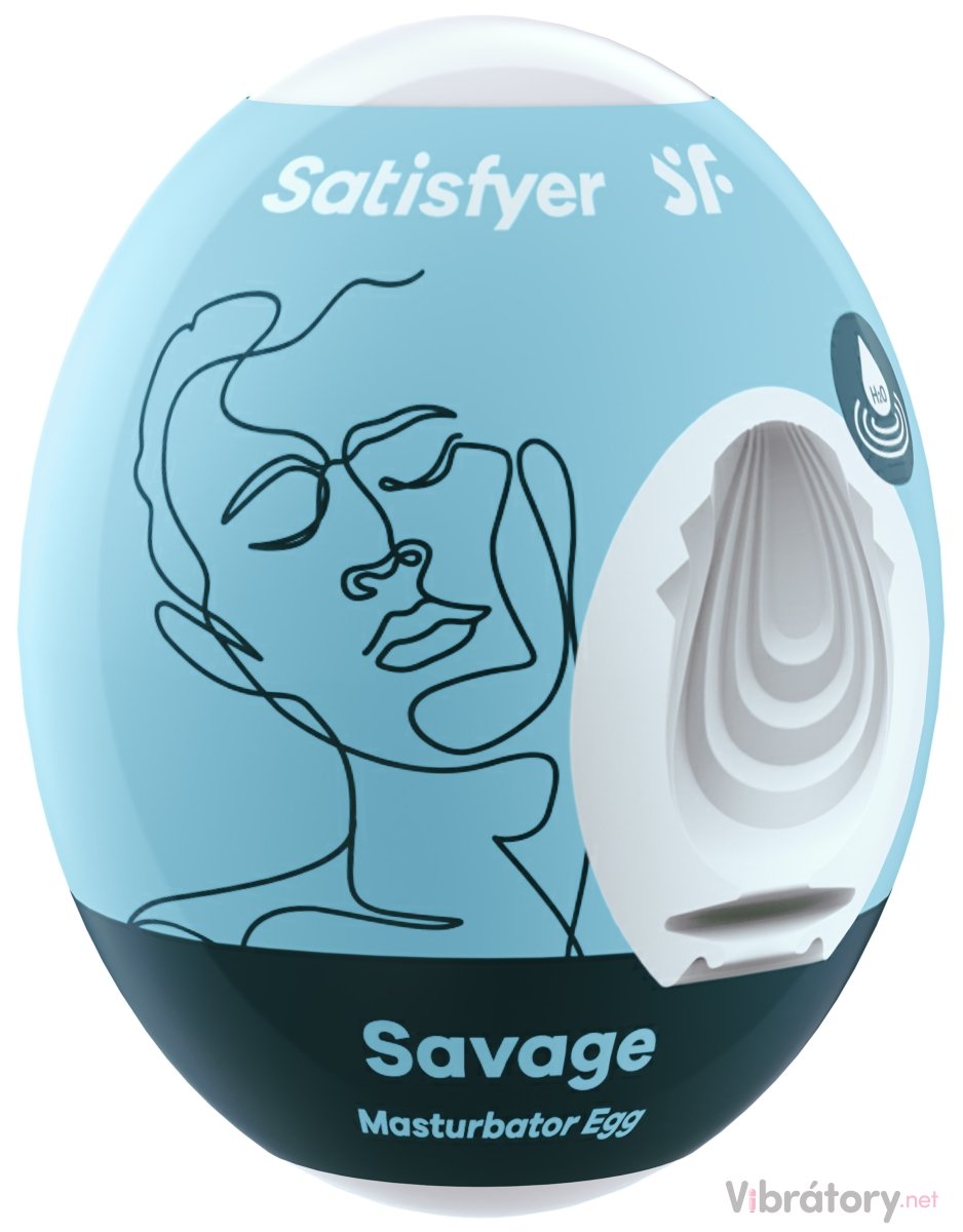 Levně Masturbační vajíčko Satisfyer Savage
