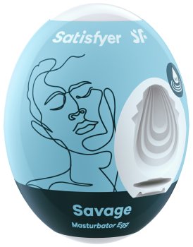 Masturbační vajíčko Satisfyer Savage – Masturbátory bez vibrací (honítka)
