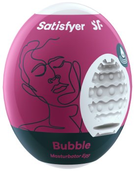 Masturbační vajíčko Satisfyer Bubble – Masturbátory bez vibrací (honítka)