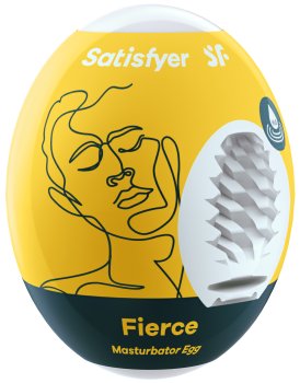 Masturbační vajíčko Satisfyer Fierce – Masturbátory bez vibrací (honítka)