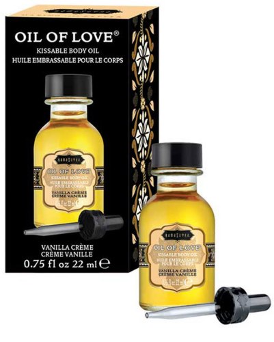 Slíbatelný tělový olej OIL OF LOVE Vanilla Crème