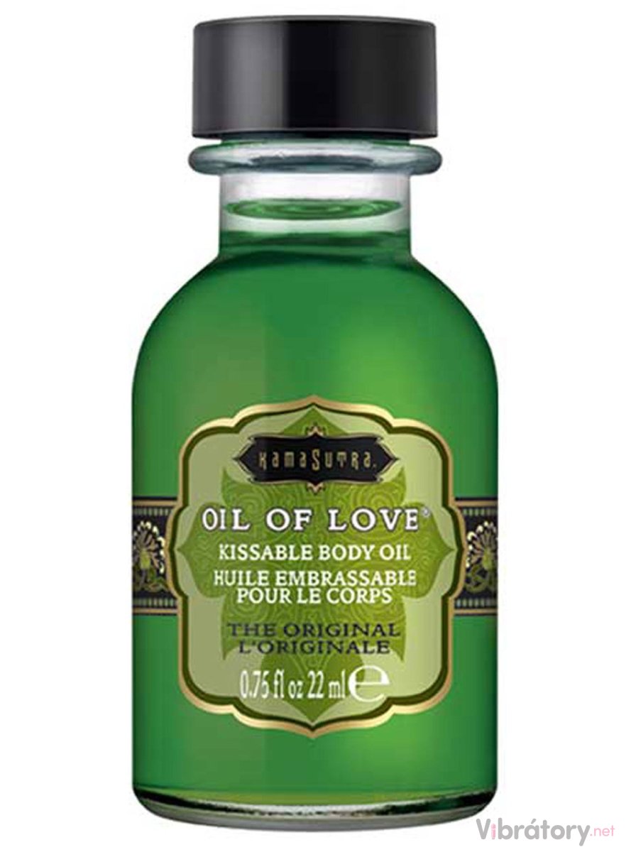 Slíbatelný tělový olej Kama Sutra OIL OF LOVE The Original, 22 ml