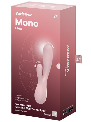 Vibrátor s králíčkem Satisfyer Mono Flex – ovládaný mobilem