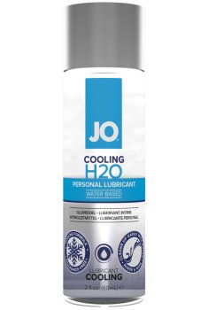 Lubrikační gely na vodní bázi: Vodní lubrikační gel System JO Cooling H2O – chladivý