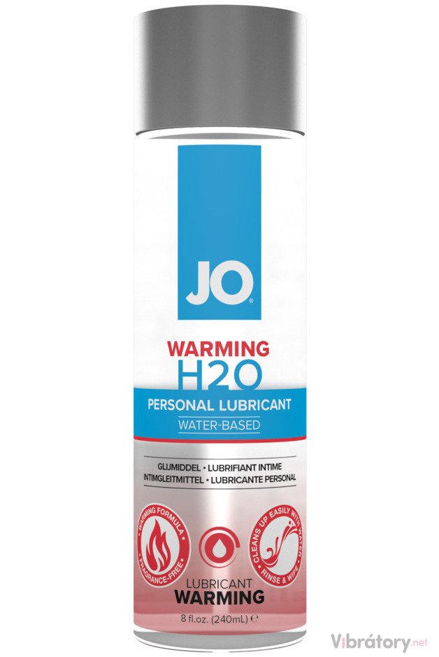 Vodní lubrikační gel System JO Warming H2O – hřejivý, 120 ml