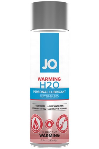 Vodní lubrikační gel System JO Warming H2O – hřejivý