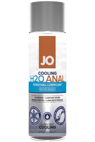 Lubrikační gely na vodní bázi: Vodní anální lubrikační gel System JO Cooling H2O Anal – chladivý