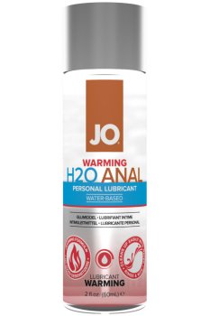 Vodní anální lubrikační gel System JO Warming H2O Anal – hřejivý – Lubrikační gely na vodní bázi
