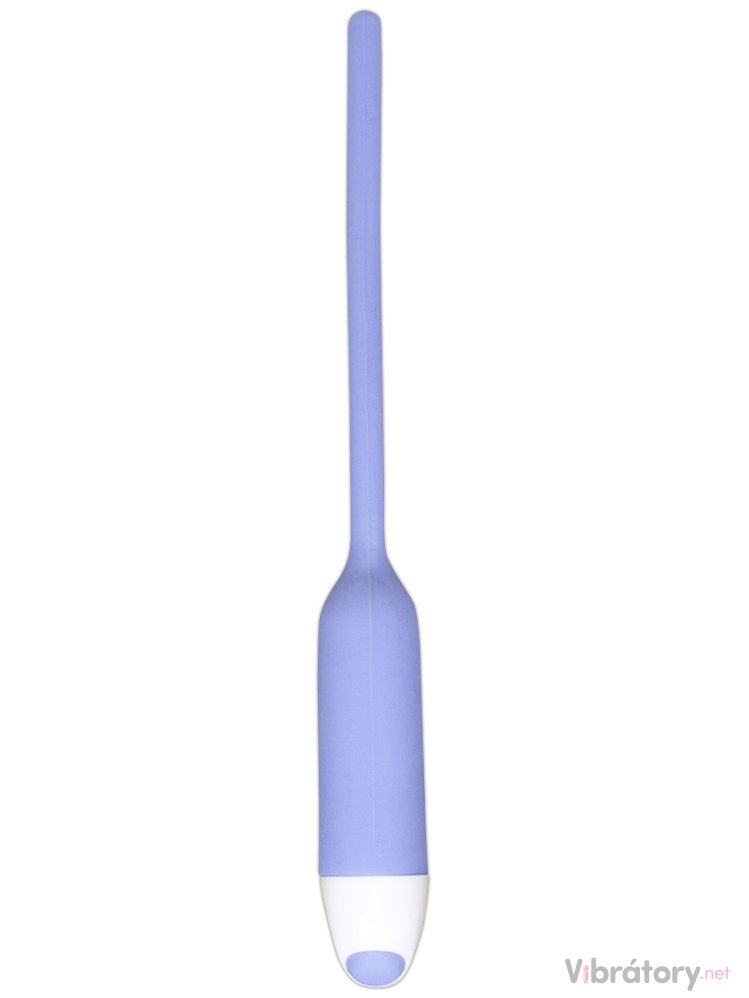 Modrý silikonový dilátor