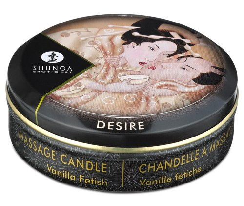 Masážní svíčka Shunga Desire Vanilla Fetish