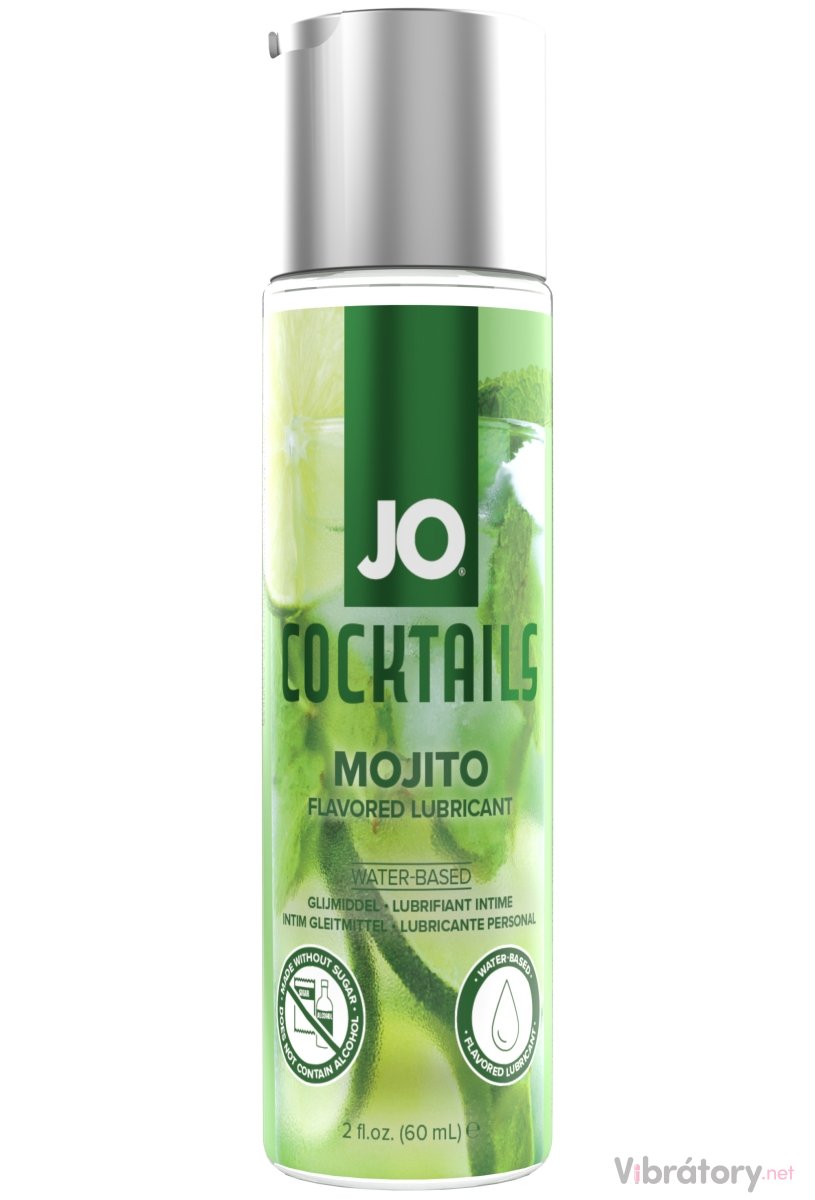 Lubrikační gel System JO Cocktails Mojito, 60 ml
