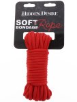 Lano na bondage Hidden Desire, 10 m (červené)