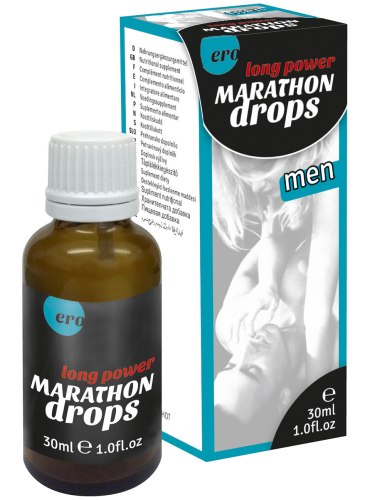 Kapky pro muže pro větší výdrž Marathon Drops