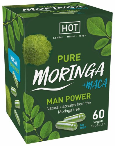 Tablety pro zvýšení mužského libida Moringa + Maca Man Power