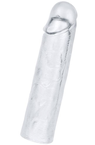 Zvětšovací návlek na penis Flawless Clear +1" (2,5 cm)