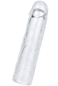 Zvětšovací návlek na penis Flawless Clear +2" (5 cm) – Prodlužovací návleky na penis