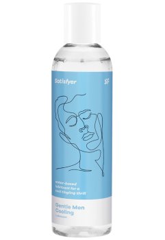 Vodní lubrikační gel Satisfyer Gentle Men Cooling – chladivý – Chladivé a tlumivé lubrikační gely