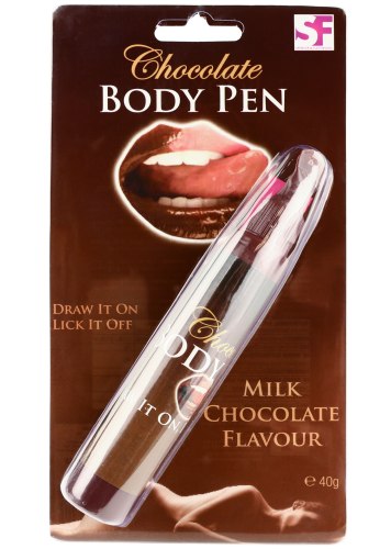 Slíbatelný bodypainting Chocolate Body Pen