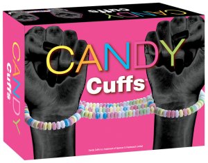 Pouta z bonbónů CANDY Cuffs – Erotické sladkosti