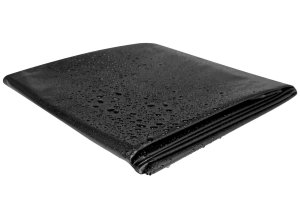 PVC prostěradlo Wetgames (180 x 220 cm), černé – Lakované ložní prádlo (lesklé)