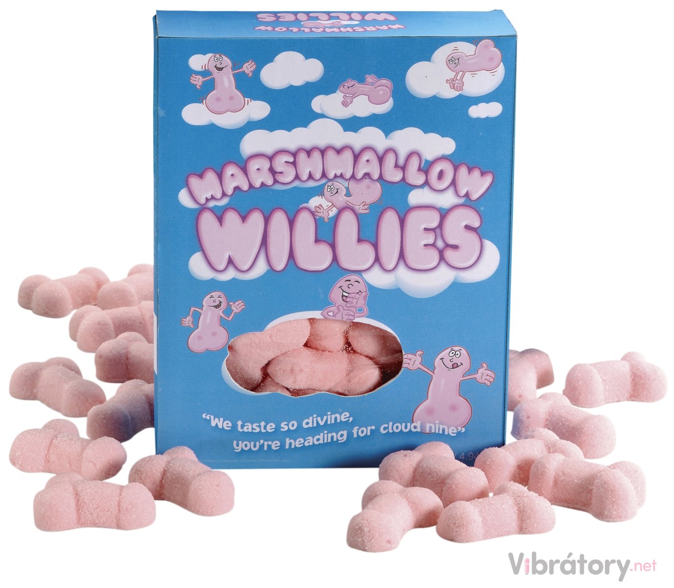 Levně Želé bonbóny ve tvaru penisů Marshmallow Willies