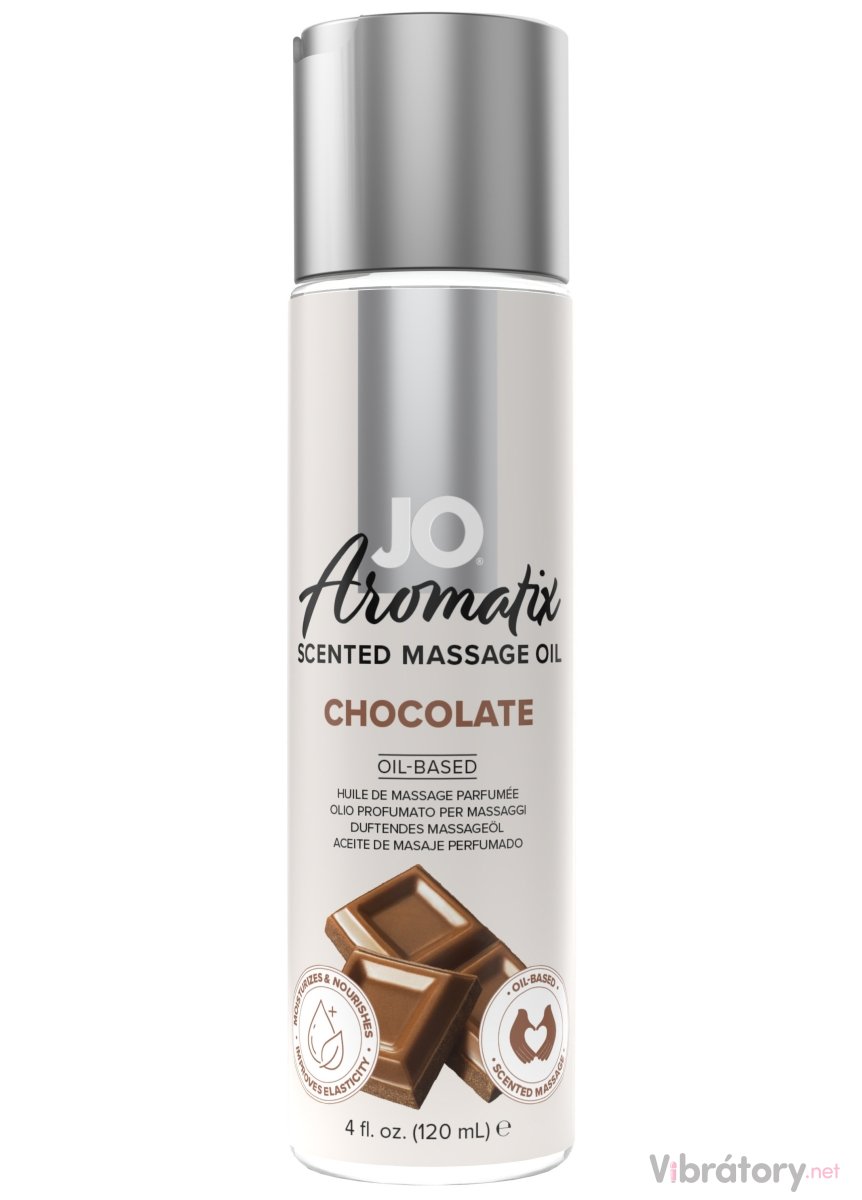 Masážní olej System Jo Aromatix Chocolate, 120 ml