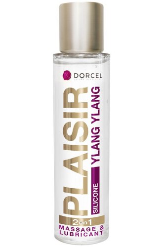 Masážní a lubrikační silikonový gel Plaisir Ylang Ylang