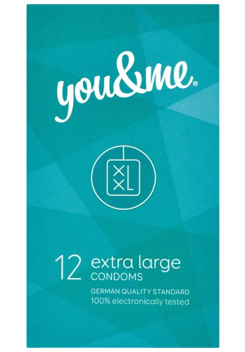 Kondomy You & Me Extra Large, 12 ks