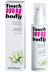 Masážní a lubrikační silikonový gel Touch my Body Monoi