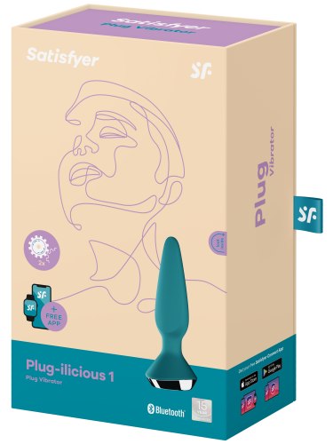 Vibrační anální kolík Satisfyer Plug-ilicious 1 – ovládaný mobilem