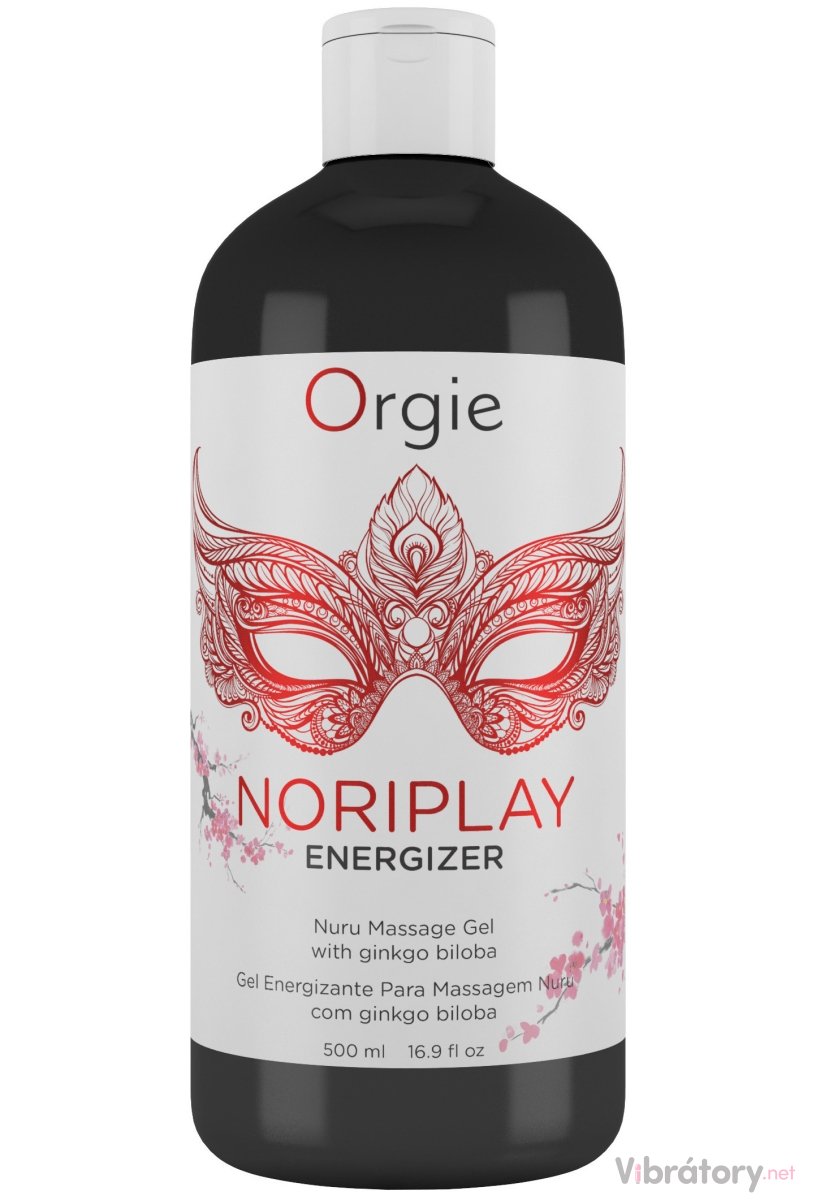 Gel na nuru masáž Orgie Noriplay Energizer, 500 ml
