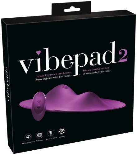 Hřejivá vibrační podložka s jazýčkem a dálkovým ovladačem Vibepad 2