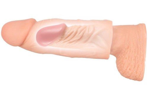 Zvětšovací návlek na penis Nature Skin +4 cm