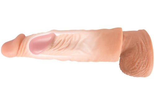Zvětšovací návlek na penis Nature Skin +3 cm