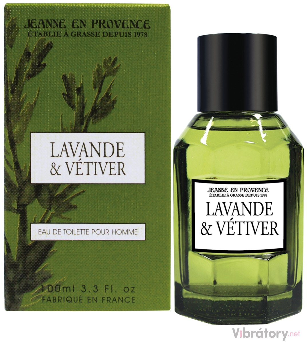 Levně Pánská toaletní voda Jeanne en Provence Lavande & Vétiver, 100 ml