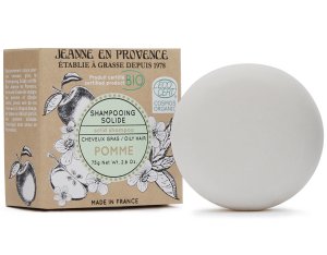 Tuhý šampon pro mastné vlasy Jeanne en Provence Pomme – Tuhé šampony
