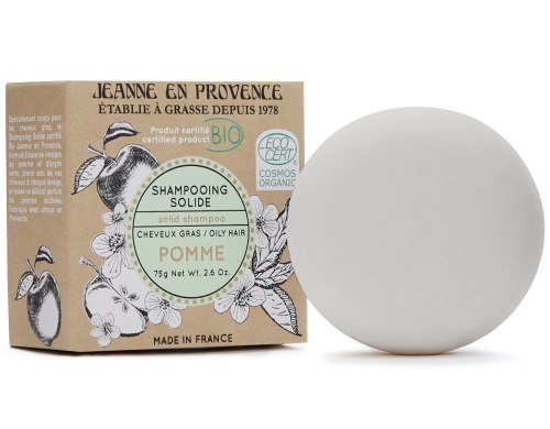 Tuhý šampon pro mastné vlasy Jeanne en Provence Pomme