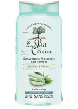 Čisticí micelární šampón pro normální a mastné vlasy Le Petit Olivier – Tekuté šampony