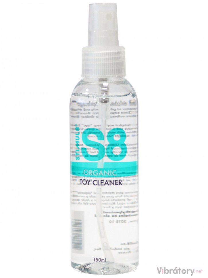 S8 Organic Toy Cleaner - čisticí sprej na erotické pomůcky, 150 ml