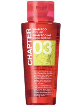 Šampon pro větší objem vlasů Chapter 03 – bobule a amarylka – Tekuté šampony