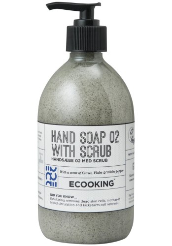 Tekutá mýdla: Tekuté mýdlo na ruce s peelingem Ecooking
