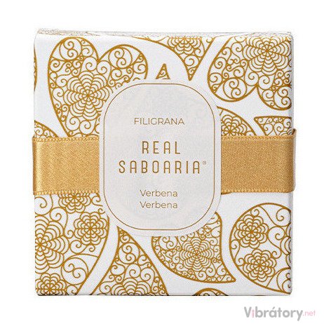 Levně Tuhý šampón Real Saboaria Filigrana Verbena – verbena, 80 g