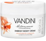 Osvěžující tělový krém VANDINI Energy – pomerančový květ a babasový olej