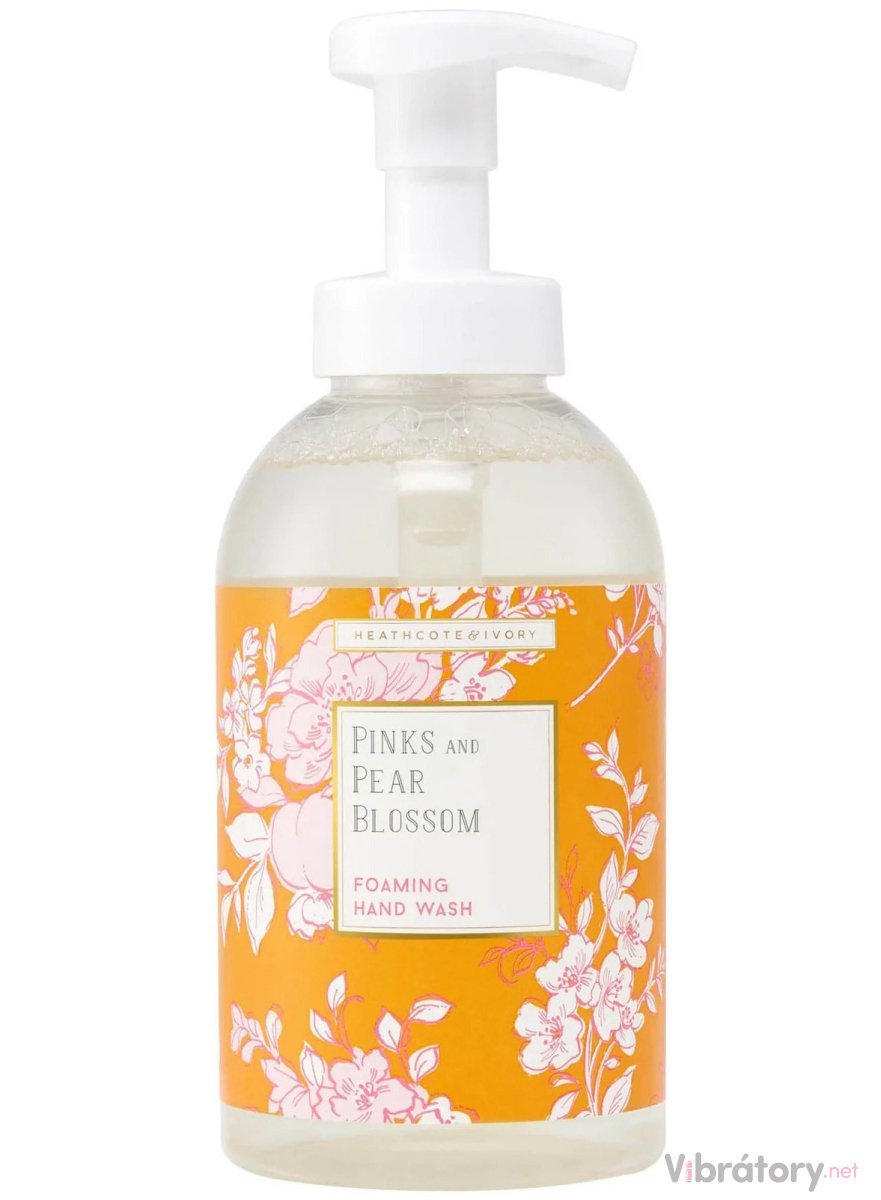 Levně Tekuté pěnivé mýdlo na ruce Heathcote & Ivory Pinks & Pear Blossom – květy růže a hrušky, 520 ml