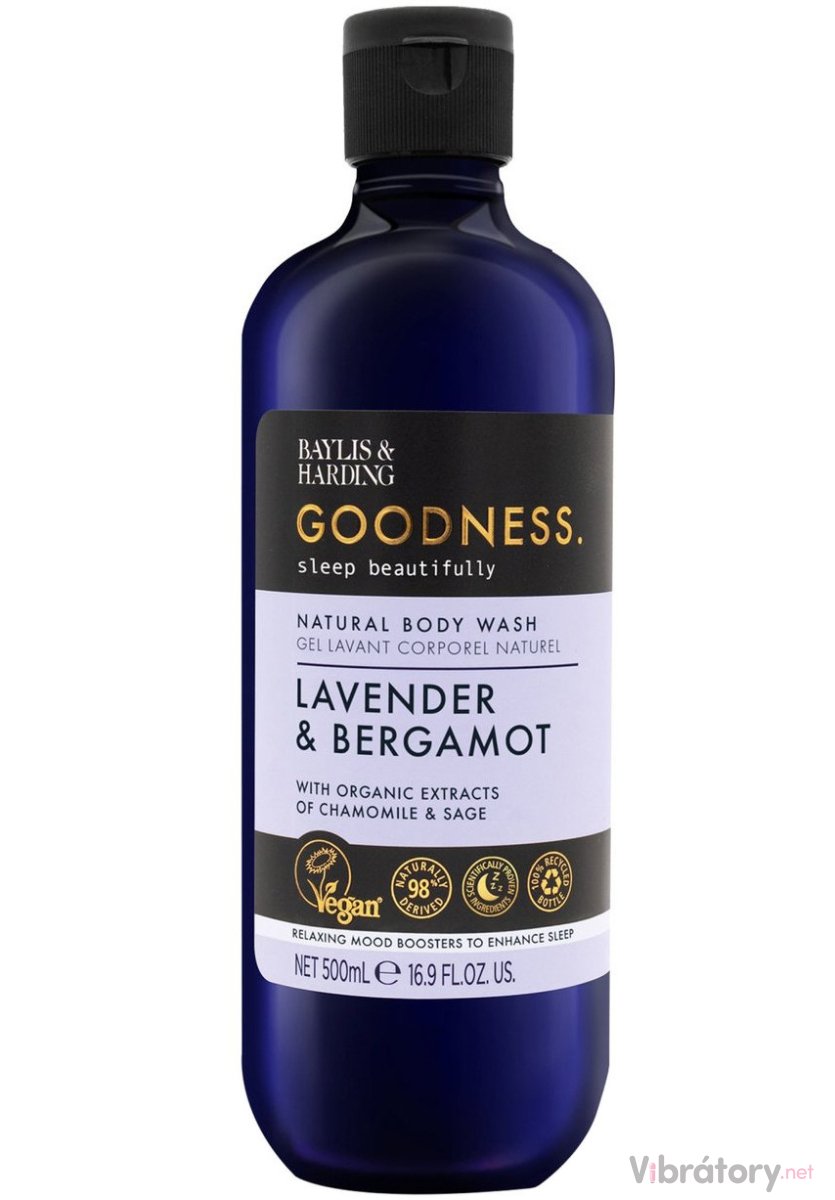 Sprchový gel Baylis & Harding Goodness Lavender & Bergamot – levandule a bergamot, 500 ml